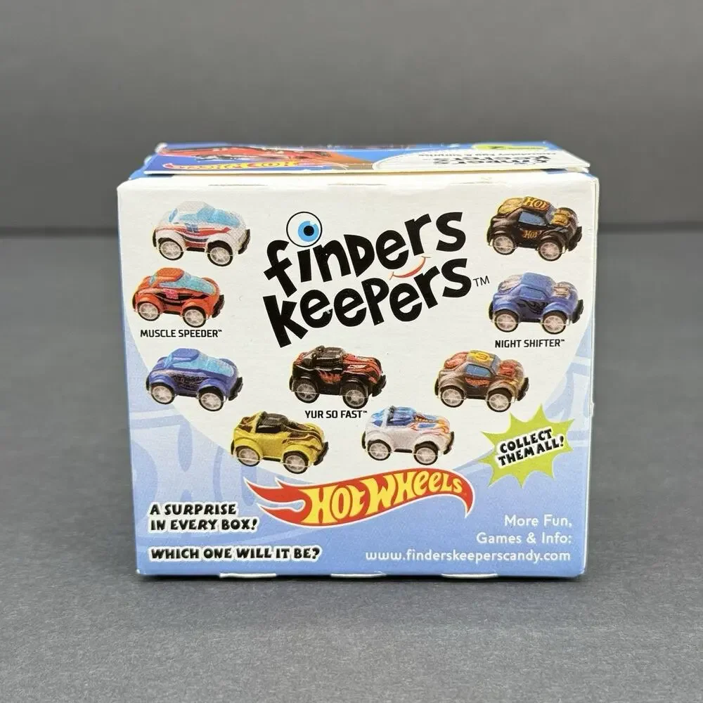 Hot Wheels Finders Keepers Milk Chocolate Egg with Surprise Toy Inside